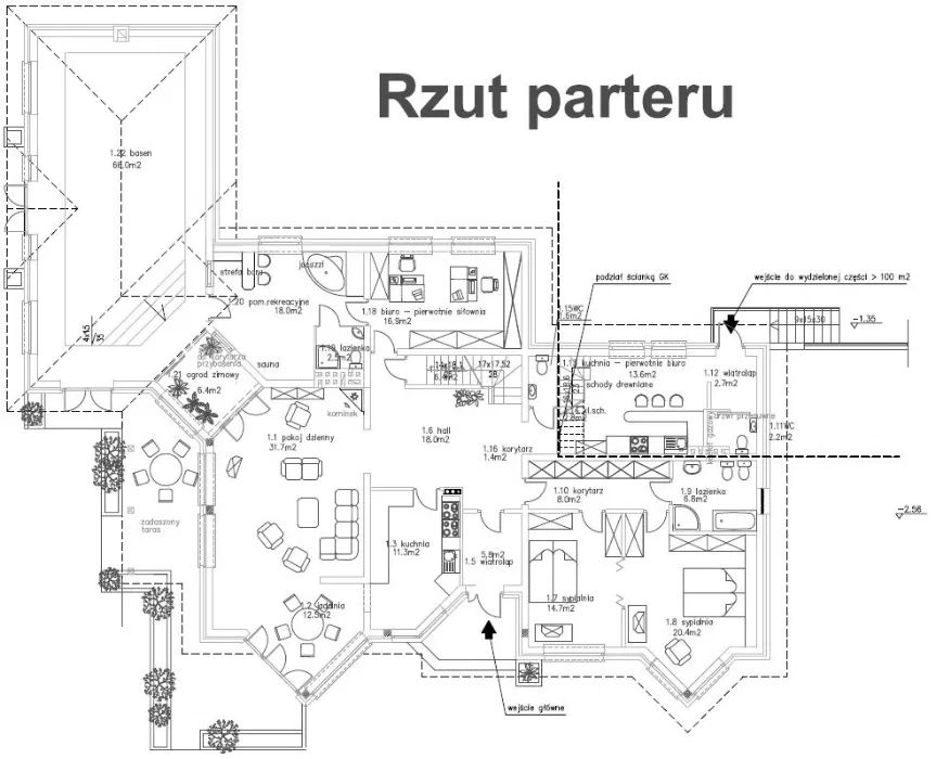 dom wolnostojący, 10 pokoi Banino, ul. Mazowiecka. Zdjęcie 16