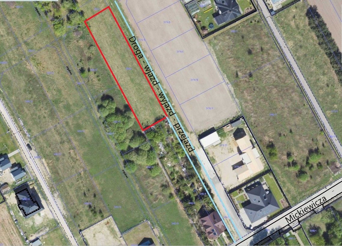 Działka budowlana Garwolin, ul. Adama Mickiewicza. Zdjęcie 1