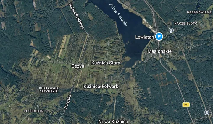 Działka budowlana Kuźnica Stara, ul. Strażacka