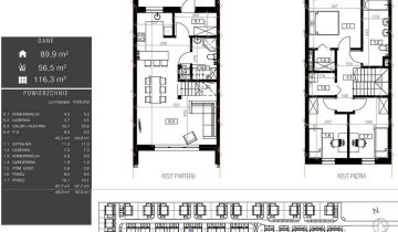 bliźniak, 4 pokoje Ksawerów