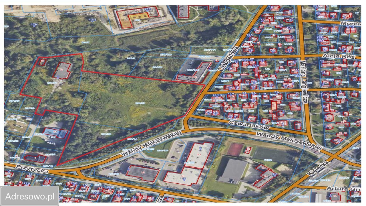 Działka budowlana Radom Śródmieście, ul. Przytycka
