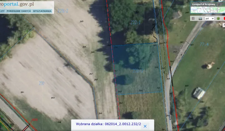 Działka budowlana Lipsko-Polesie