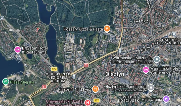 Mieszkanie 3-pokojowe Olsztyn Śródmieście, ul. 15 Dywizji