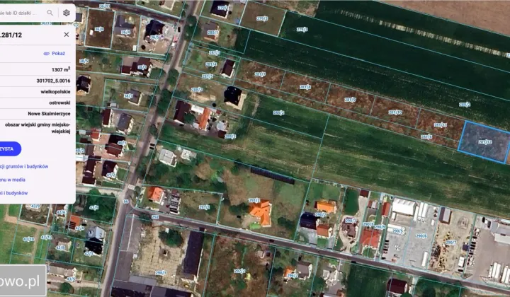 Działka budowlana Ociąż, ul. Zakrzewki