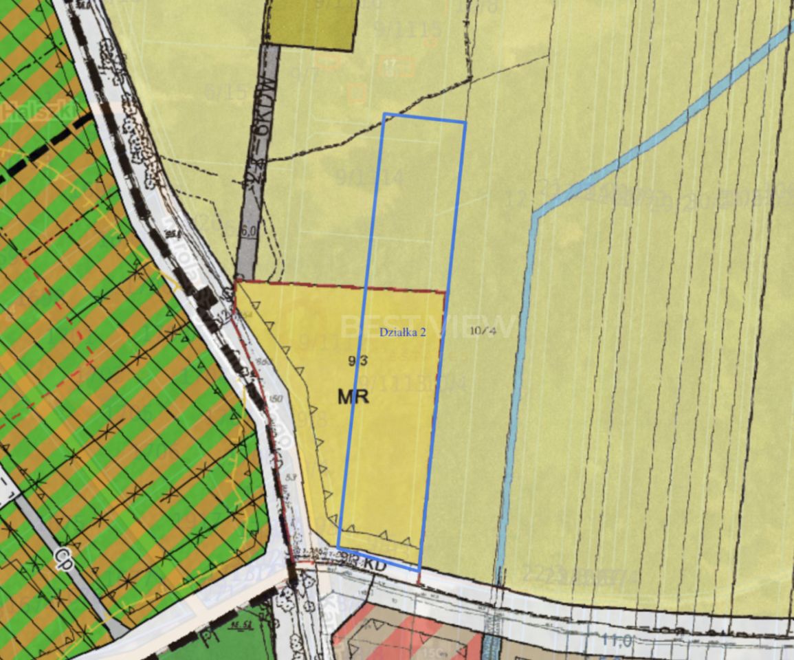 Działka budowlana Klaudyn, ul. Karola Szymanowskiego. Zdjęcie 3