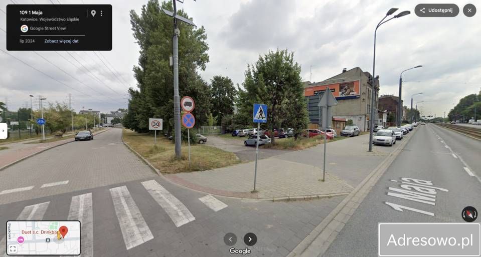 Działka inwestycyjna Katowice Zawodzie, ul. 1 Maja. Zdjęcie 2