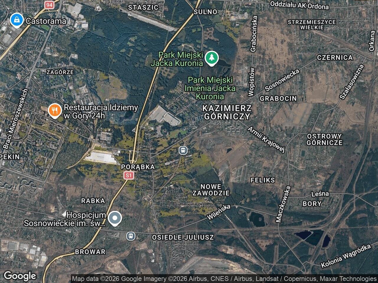 Działka rolno-budowlana Sosnowiec Kazimierz, ul. Dworcowa. Zdjęcie 1