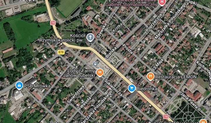 Działka inna Janów Lubelski, ul. Różana