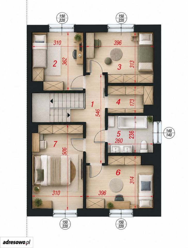 bliźniak, 5 pokoi Kalinówka, ul. Sosnowa. Zdjęcie 6
