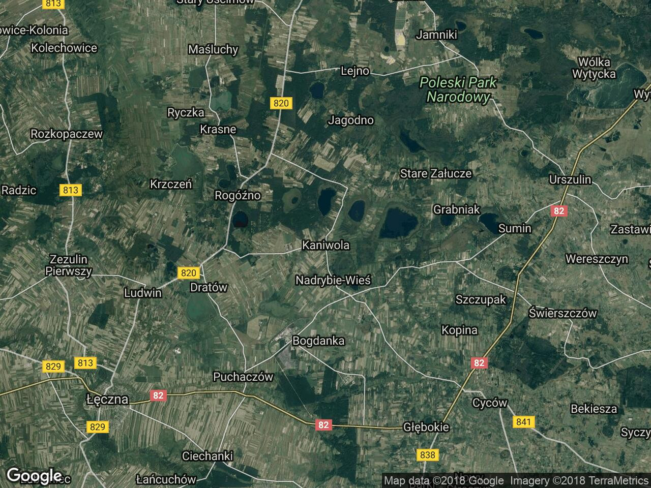 Działka budowlana Kaniwola