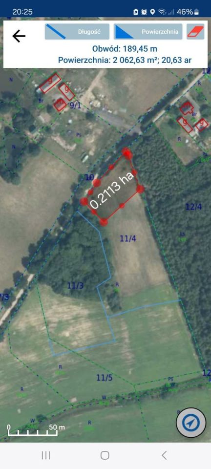 Działka budowlana Chlebowo