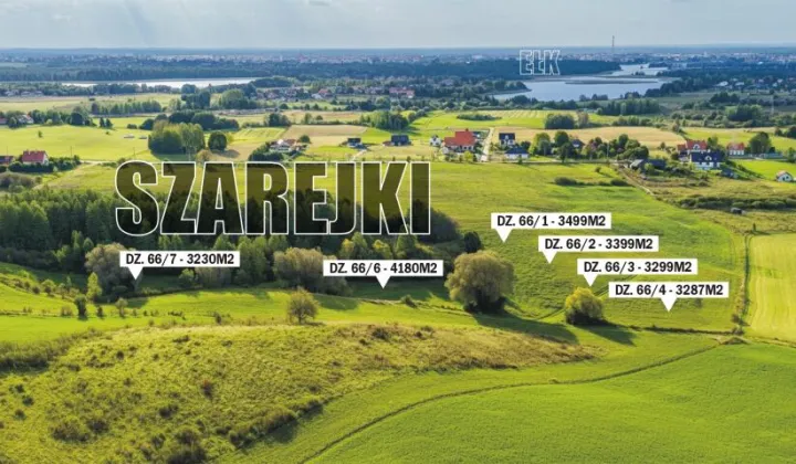 Działka budowlana Szarejki