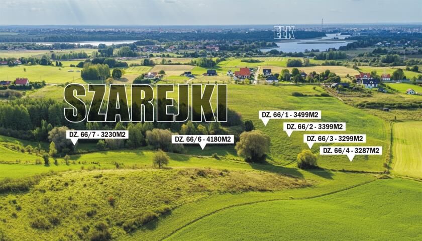 Działka budowlana Szarejki. Zdjęcie 1