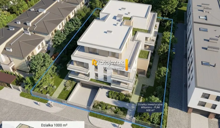 Działka inwestycyjna Gdynia Witomino, ul. Graniczna