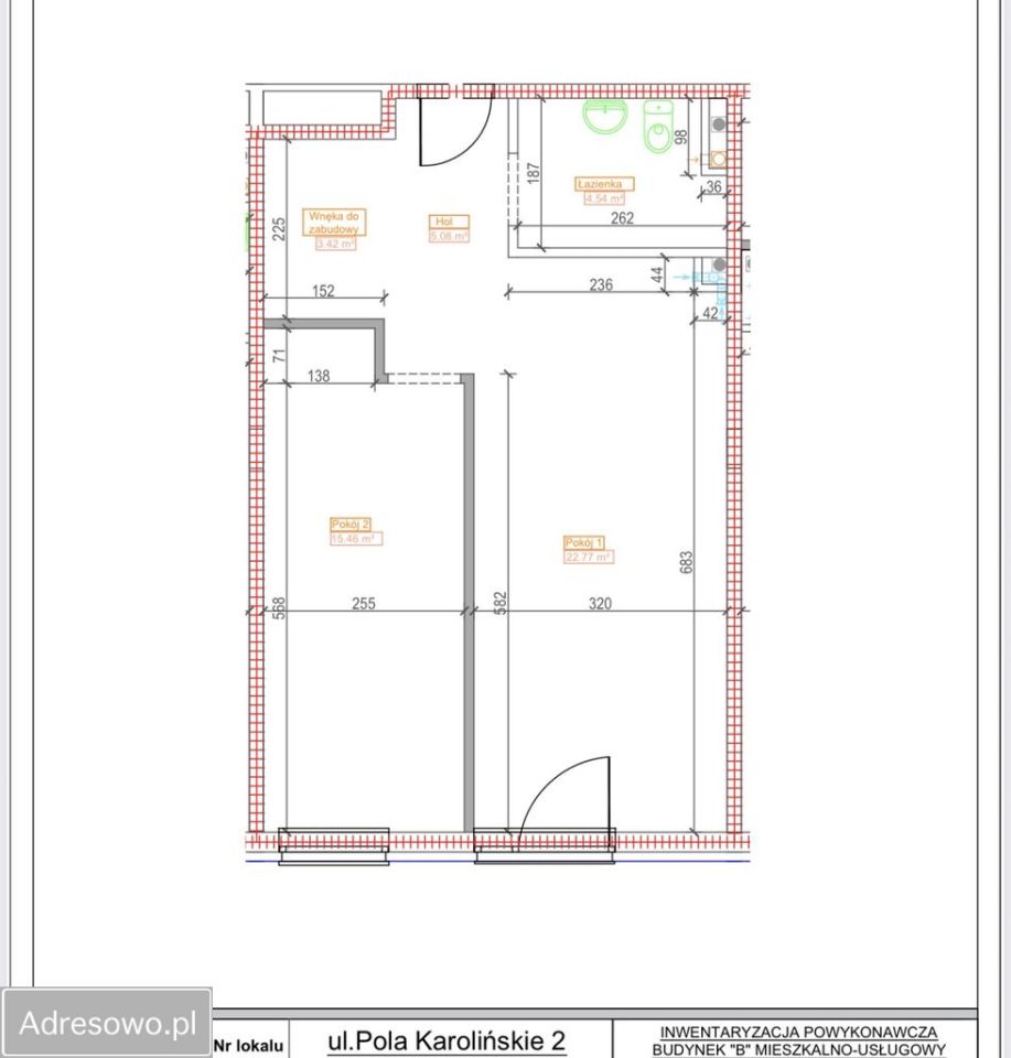 Mieszkanie 2-pokojowe Warszawa Włochy, ul. ks. Juliana Chrościckiego. Zdjęcie 5