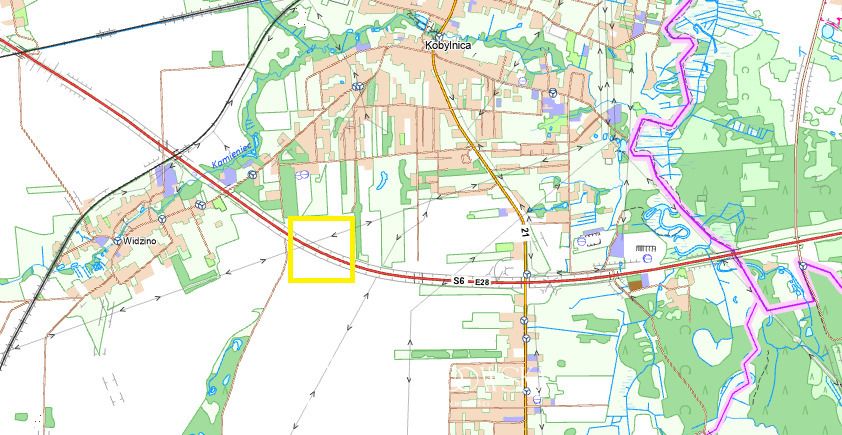 Działka inwestycyjna Kobylnica. Zdjęcie 5