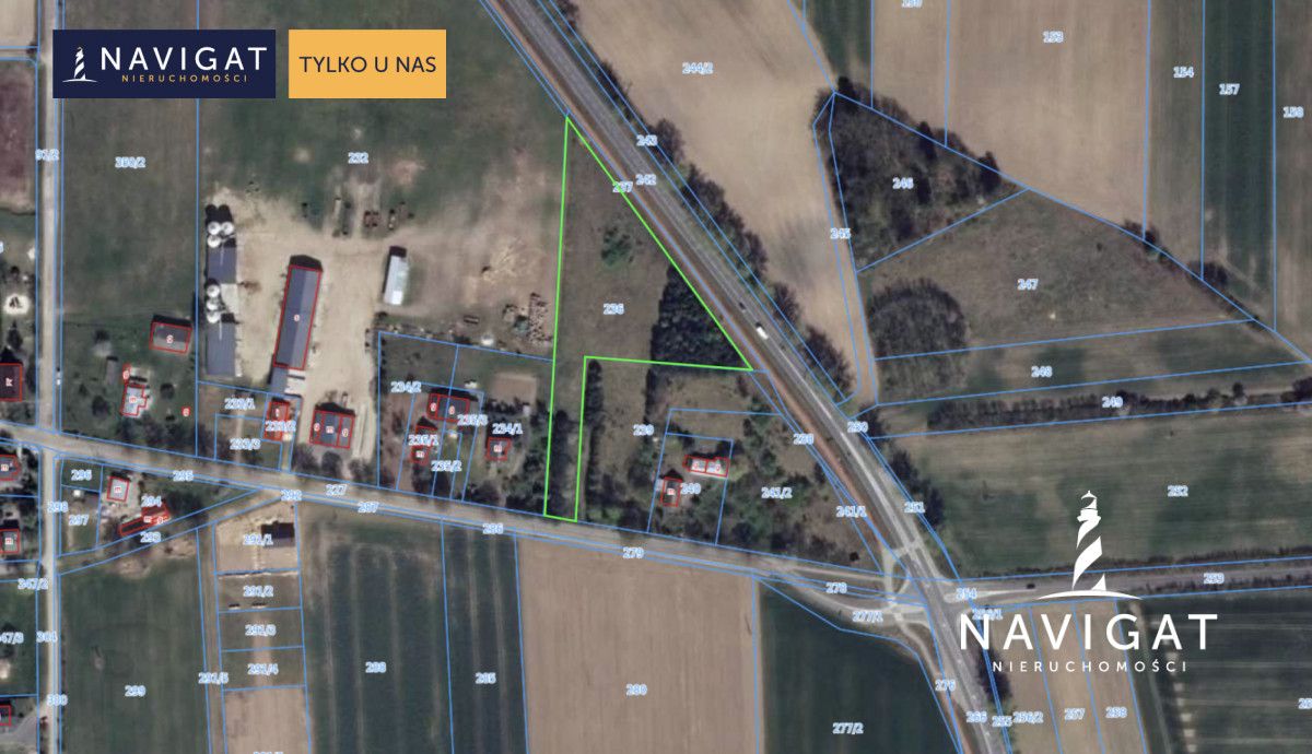 Działka inwestycyjna Gęś. Zdjęcie 3