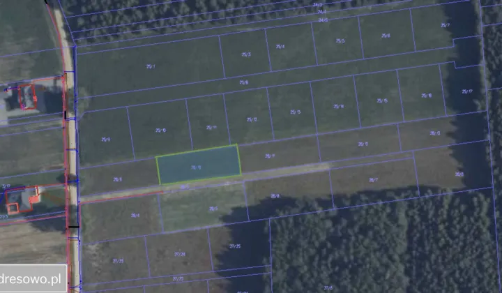 Działka budowlana Skórzec, ul. Władysława Reymonta