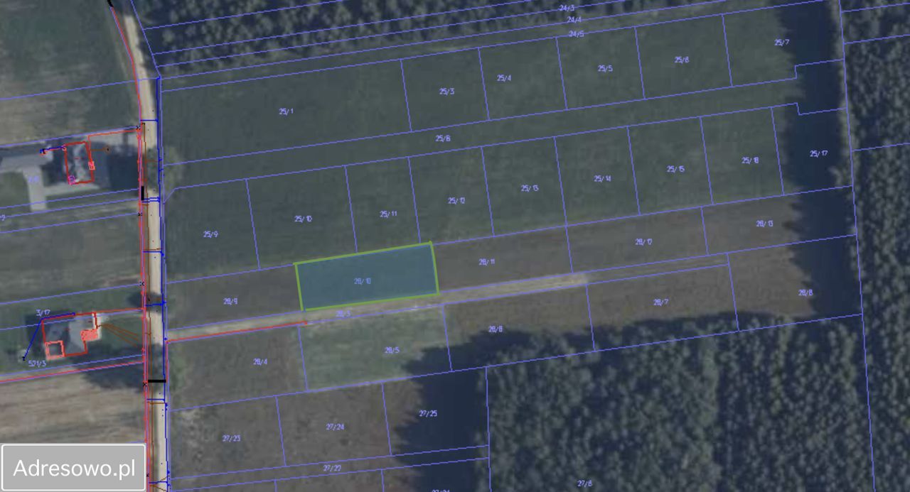 Działka budowlana Skórzec, ul. Władysława Reymonta. Zdjęcie 1