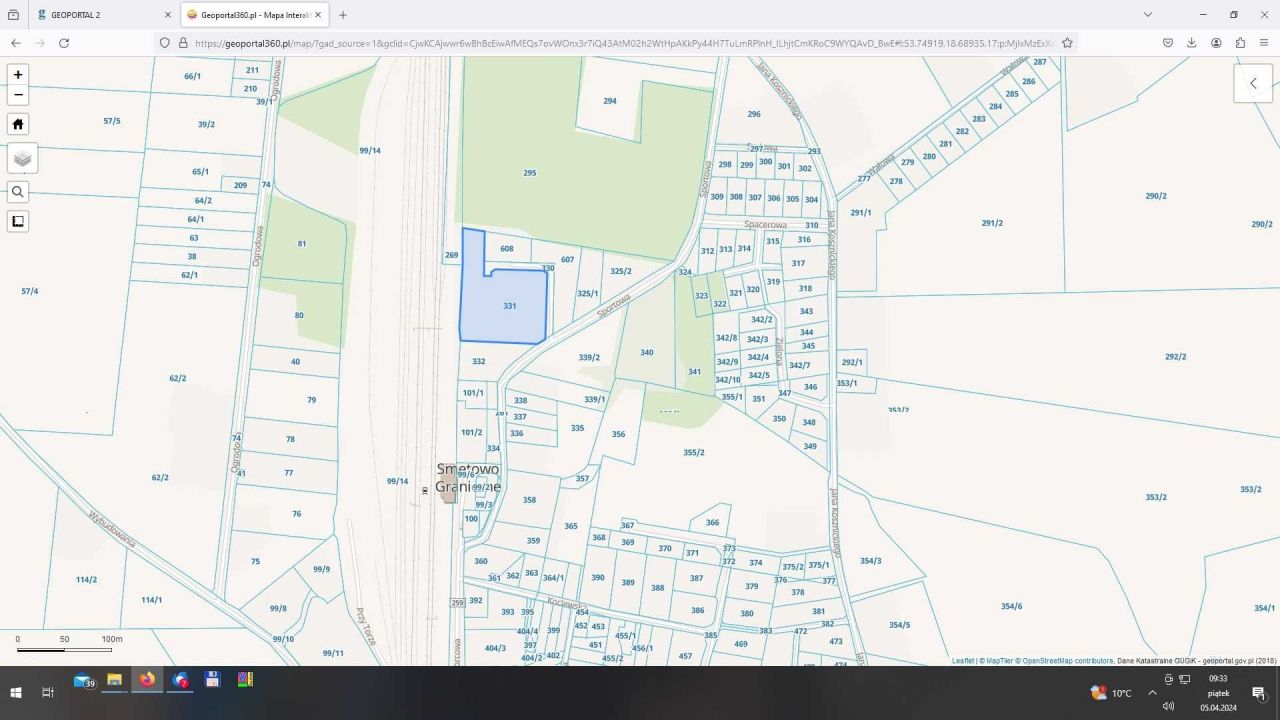 Działka budowlana Smętowo Graniczne, ul. Sportowa. Zdjęcie 4