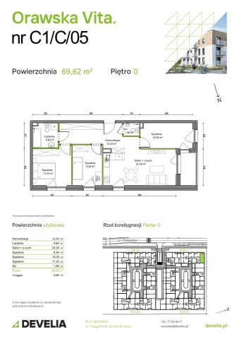 Mieszkanie 4-pokojowe Wrocław Ołtaszyn, ul. Orawska. Zdjęcie 8