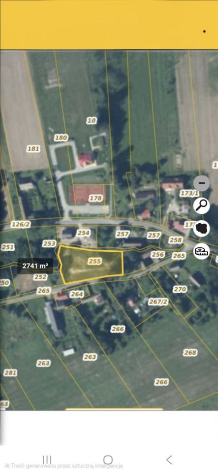 Działka budowlana Nosalin