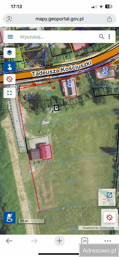 Działka budowlana Pilzno