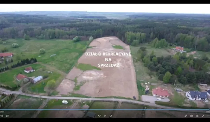 Działka rekreacyjna Pożarki