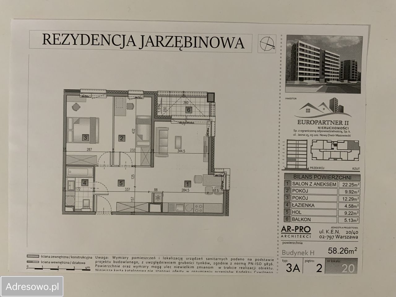 Mieszkanie 3-pokojowe Nowy Dwór Mazowiecki, ul. Jarzębinowa. Zdjęcie 18