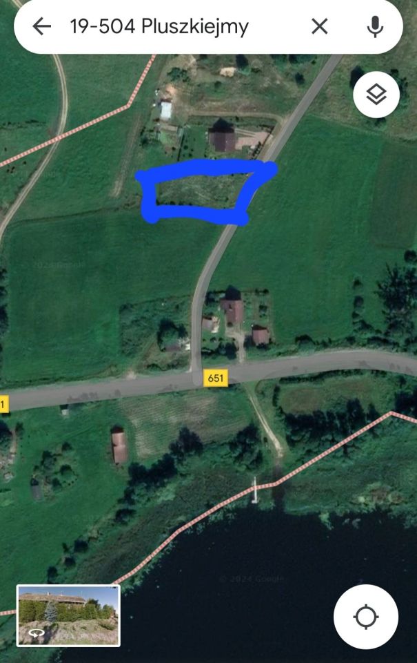 Działka budowlana Pluszkiejmy. Zdjęcie 5