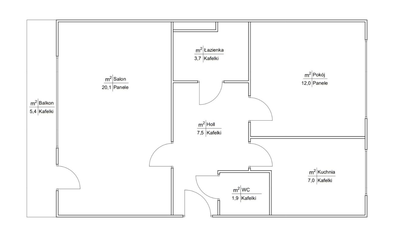 Mieszkanie 2-pokojowe Skoczów Górny Bór, ul. Gustawa Morcinka. Zdjęcie 3