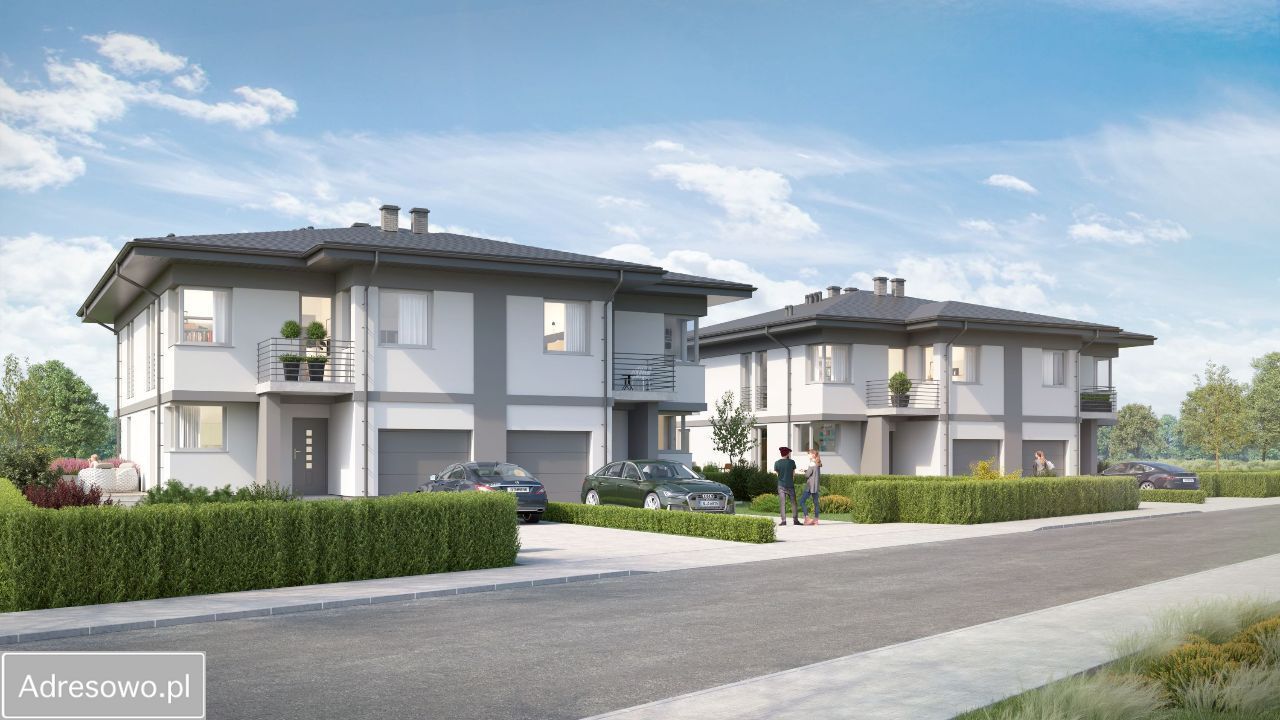 bliźniak, 4 pokoje Białystok Dojlidy Górne, ul. Dojlidy Górne. Zdjęcie 2