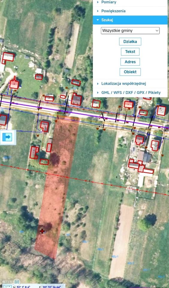 Działka budowlana Serbinów. Zdjęcie 3