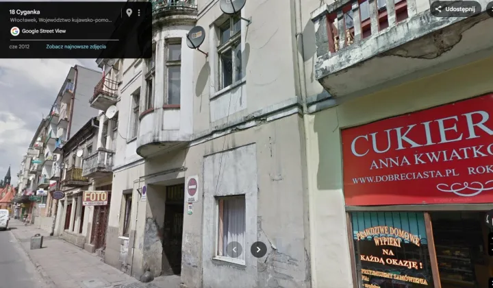 kamienica, 20 pokoi Włocławek Centrum, ul. Cyganka