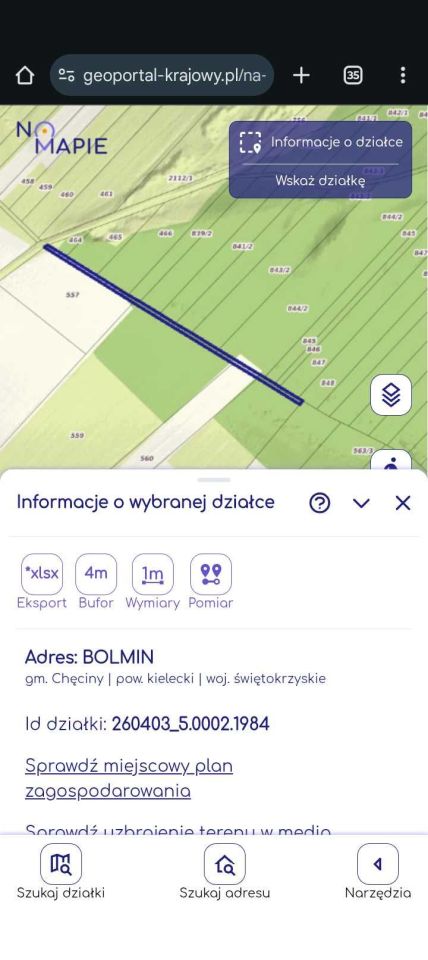 Działka leśna Bolmin. Zdjęcie 2