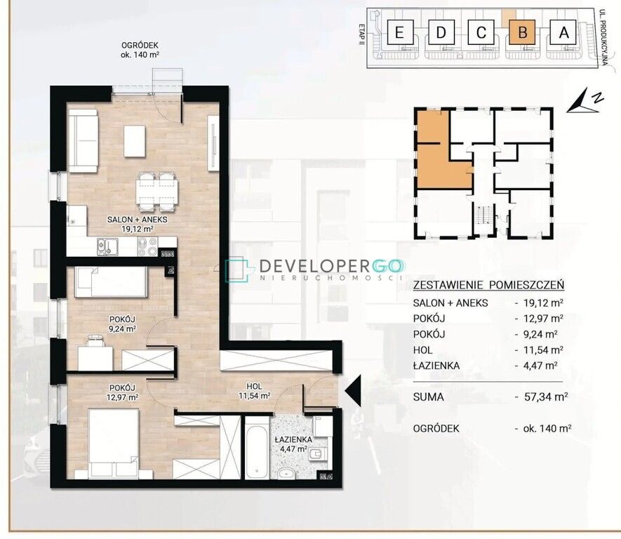 Mieszkanie 2-pokojowe Białystok, ul. Produkcyjna. Zdjęcie 6