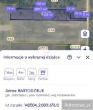 Działka budowlana Bartodzieje. Zdjęcie 3