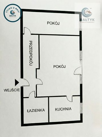 Mieszkanie 2-pokojowe Gdańsk Morena, ul. Zofii Nałkowskiej. Zdjęcie 11