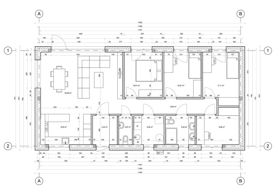 dom wolnostojący, 5 pokoi Tuł. Zdjęcie 13