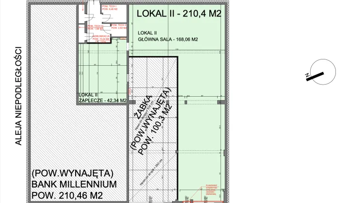 Lokal Pruszków Centrum, Niepodległości