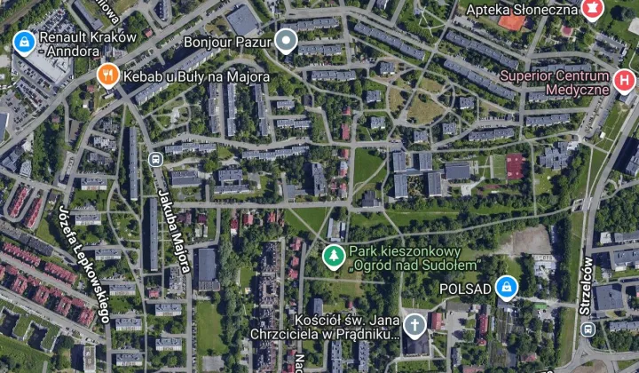 Mieszkanie 1-pokojowe Kraków Prądnik Czerwony, ul. Sudolska