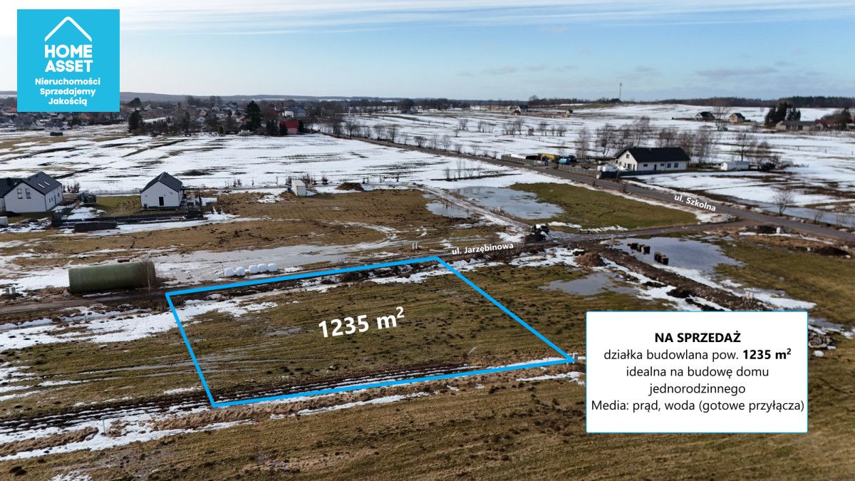 Działka budowlana Częstkowo, ul. Jarzębinowa. Zdjęcie 1