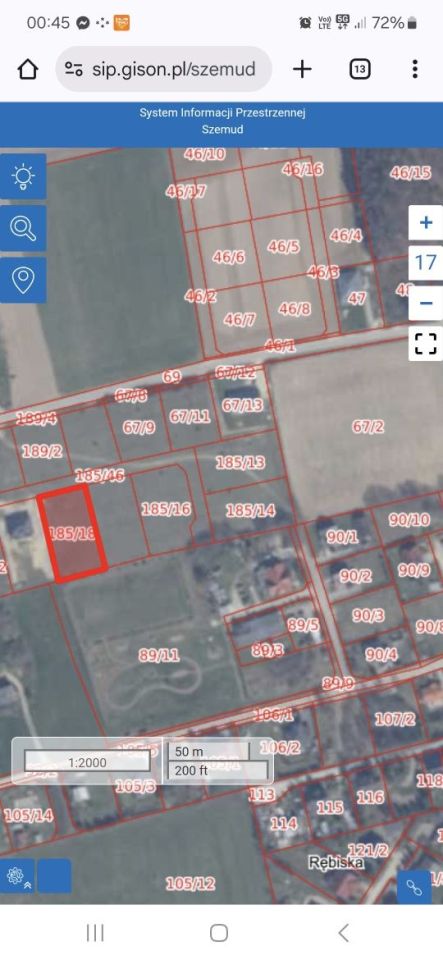 Działka budowlana Rębiska. Zdjęcie 2