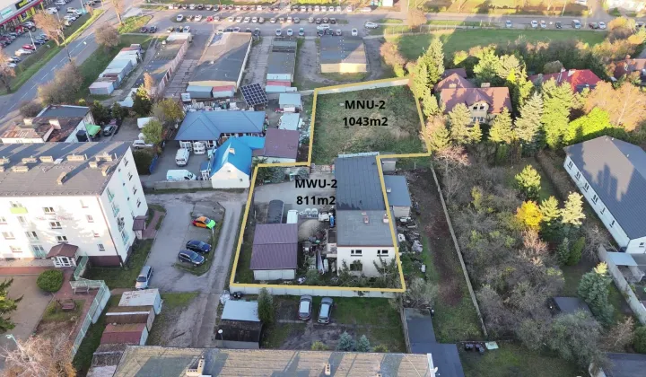 Działka inwestycyjna Koło, ul. Kolejowa
