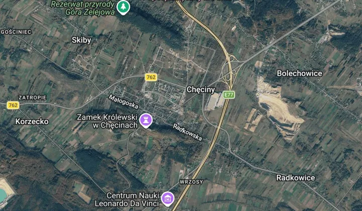 Działka budowlana Chęciny, ul. Szkolna