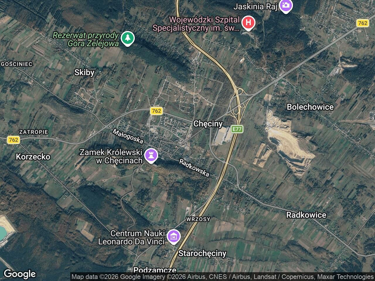 Działka budowlana Chęciny, ul. Szkolna. Zdjęcie 1