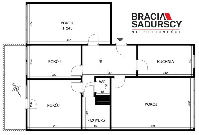 Mieszkanie 4-pokojowe Kraków Krowodrza, ul. Krowoderskich Zuchów. Zdjęcie 31
