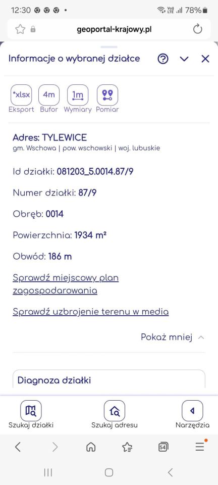 Działka budowlana Tylewice. Zdjęcie 4