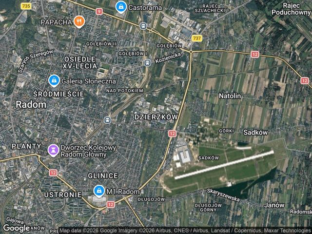 Działka budowlana Radom Dzierzków, ul. Puławska. Zdjęcie 1