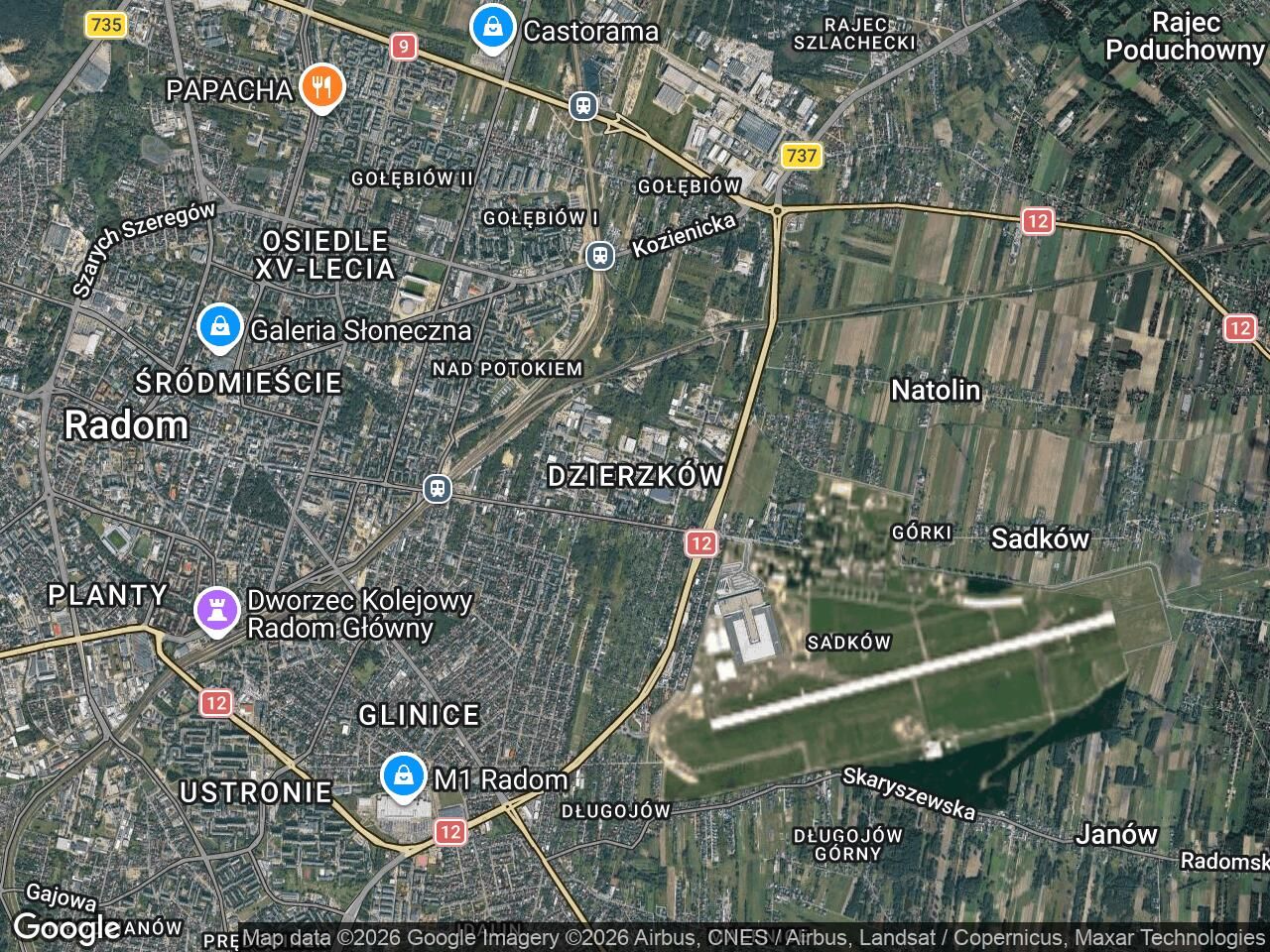 Działka budowlana Radom Dzierzków, ul. Puławska. Zdjęcie 1